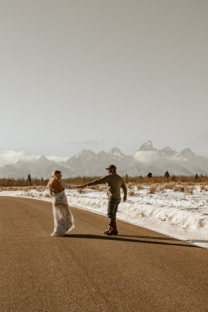 Jackson Hole Elopement. This Grand Teton Elopement with Romantic Sentimental Value was truly incredible. Photographed by Kinseylynn Photo Co a Jackson Hole Wedding and elopement photographer. Slide Lake Elopement Near the Gros Ventre