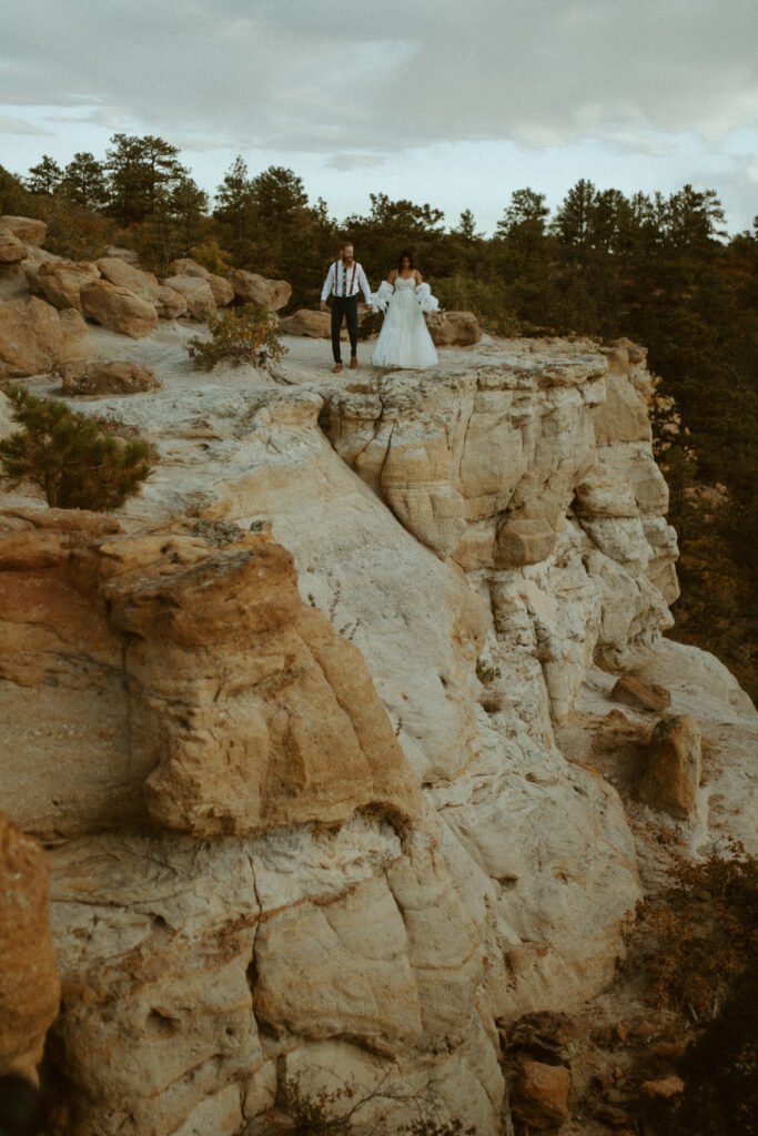 Beautiful intimate Colorado Elopement Photographed by Kinseylynn Photo co