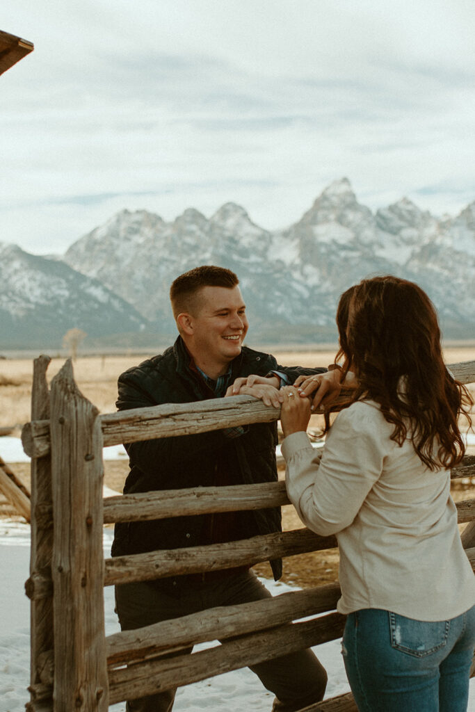 Mormon Row Engagement Session, Favorite Grand Teton Photo Locations 