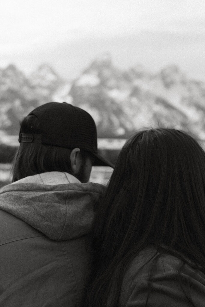 Jackson Hole Photographer. Grand Teton Couples Session at Glacier Point. Grand Teton Photoshoot. Jackson Hole Couples Photographer. Kinseylynn Photo Co 