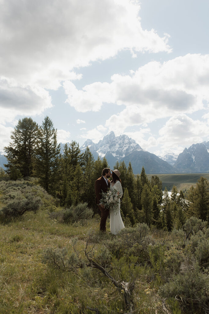 Planning a wedding or elopement in Grand Teton National Park? Learn which locations are available for small elopements vs. larger weddings, guest limits, and tips to plan your perfect Jackson Hole ceremony.